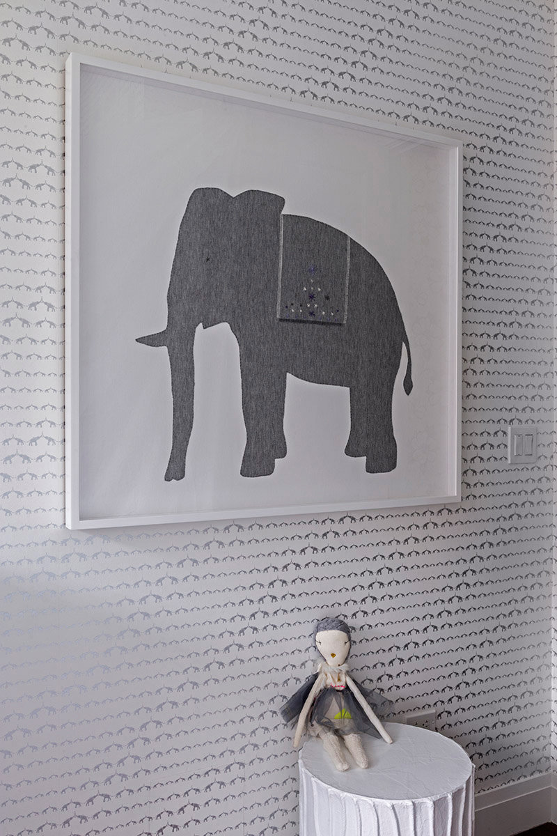 Elephant Nursery Print