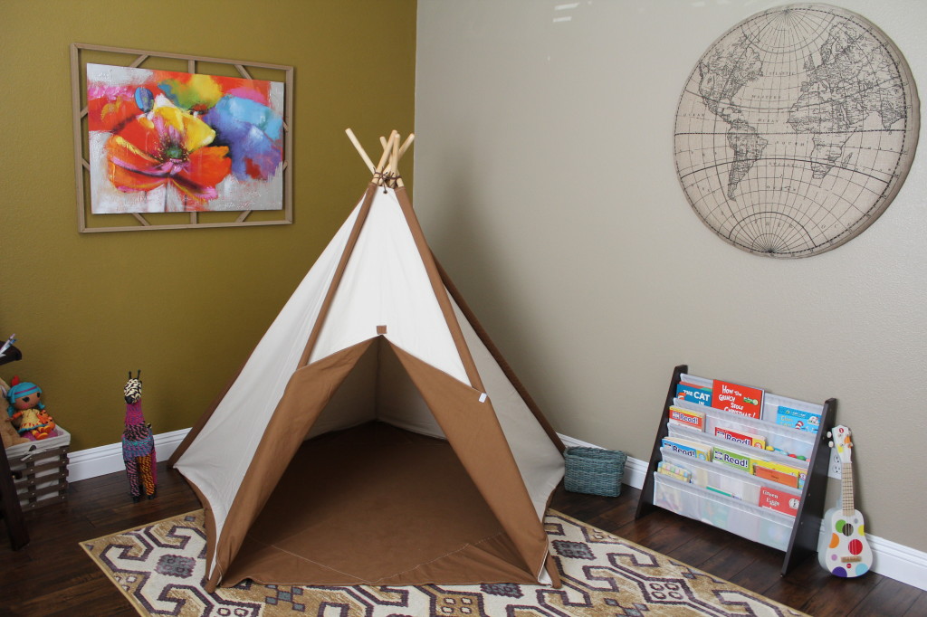 Teepee in Playroom