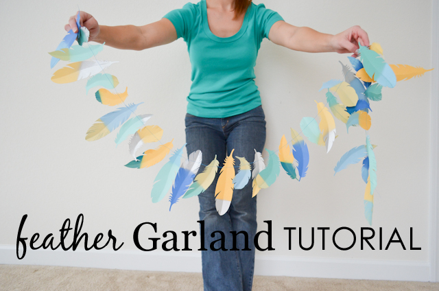 Feather Garland Tutorial