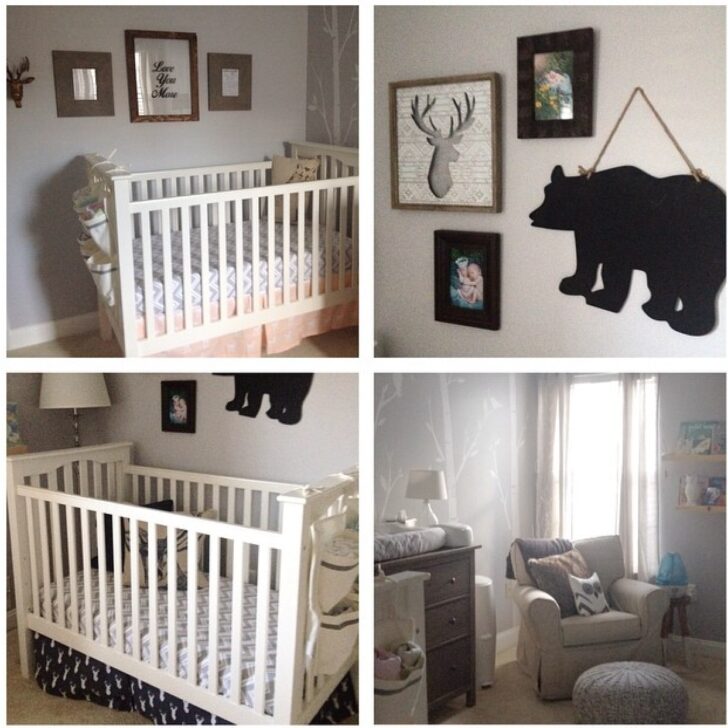 Neutral Woodland Twin Nursery