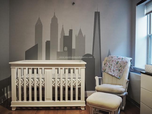 NYC Skyline Nursery