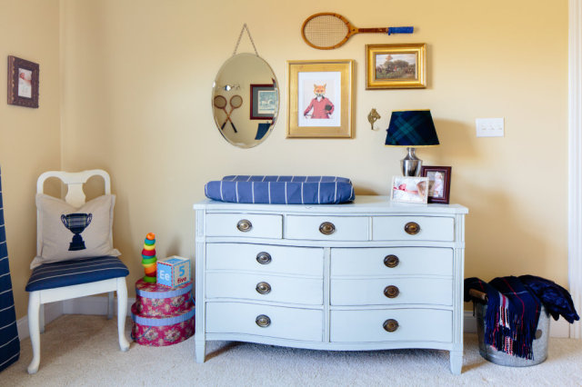 Preppy Nursery Gallery Wall - Project Nursery