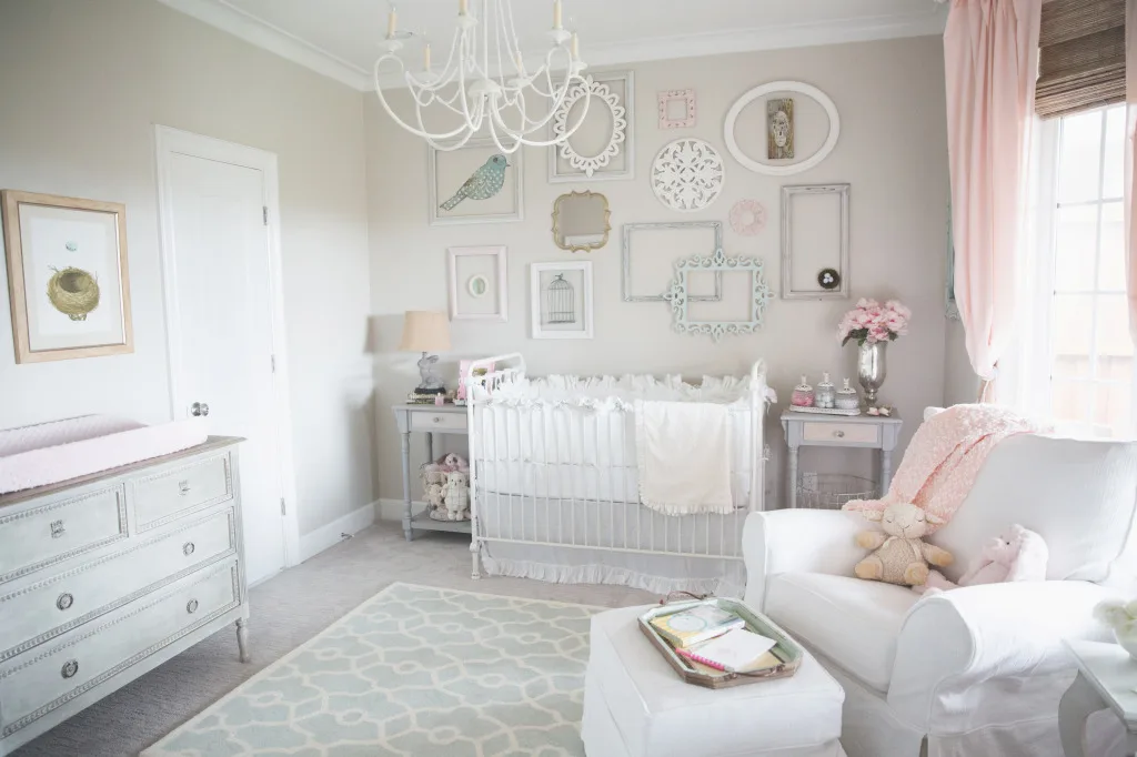 Shabby Chic Pink and Gray Nursery - Project Nursery