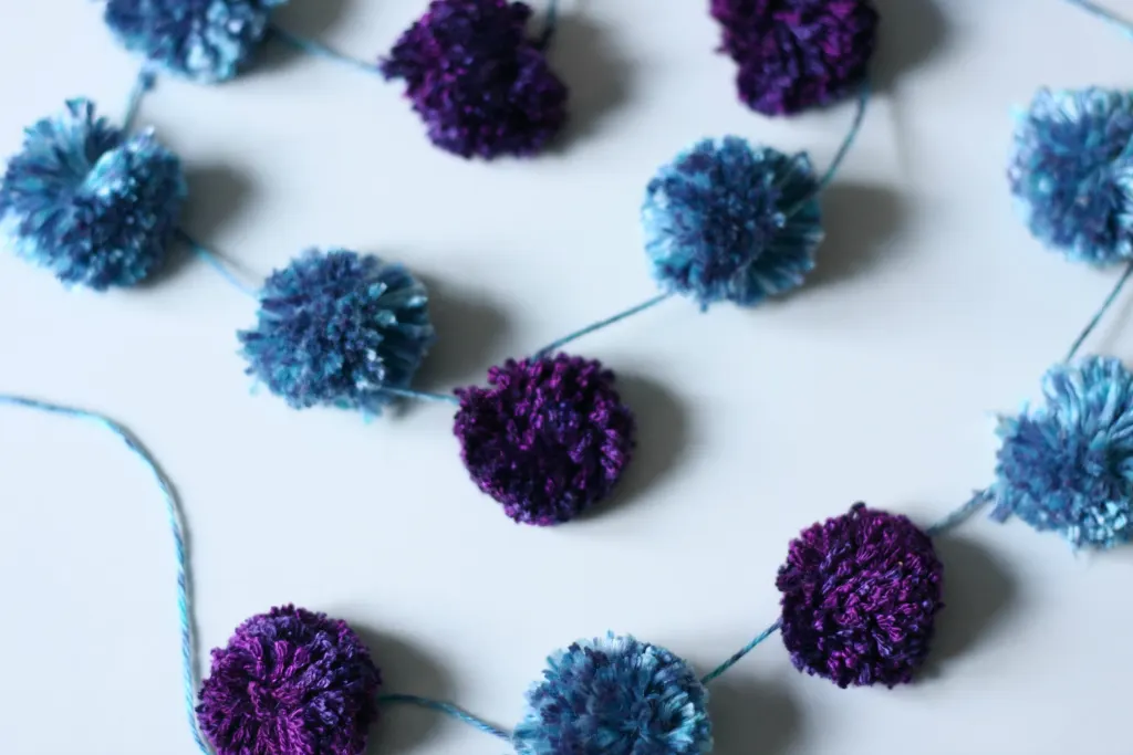 Pom Pom Garland Tutorial - Project Nursery