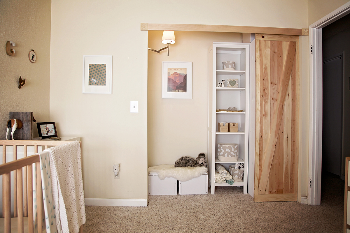 Reading Nook and Mini Closet