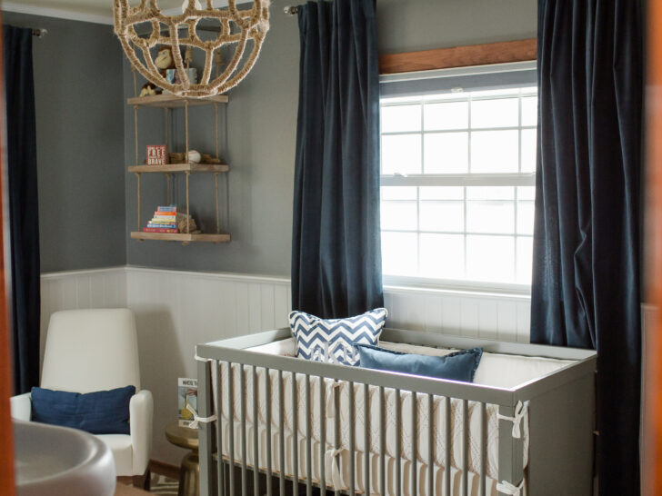 Sophisticated Modern Nautical Nursery