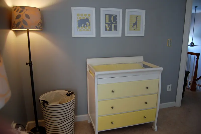 Yellow and Gray Nursery