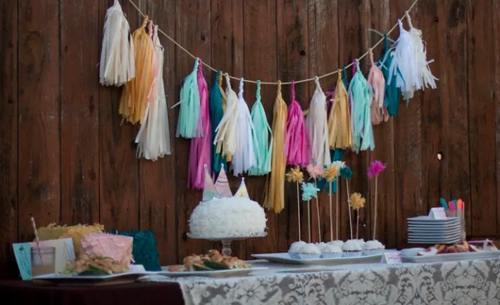 Tassel Garland from Paper Fox LA