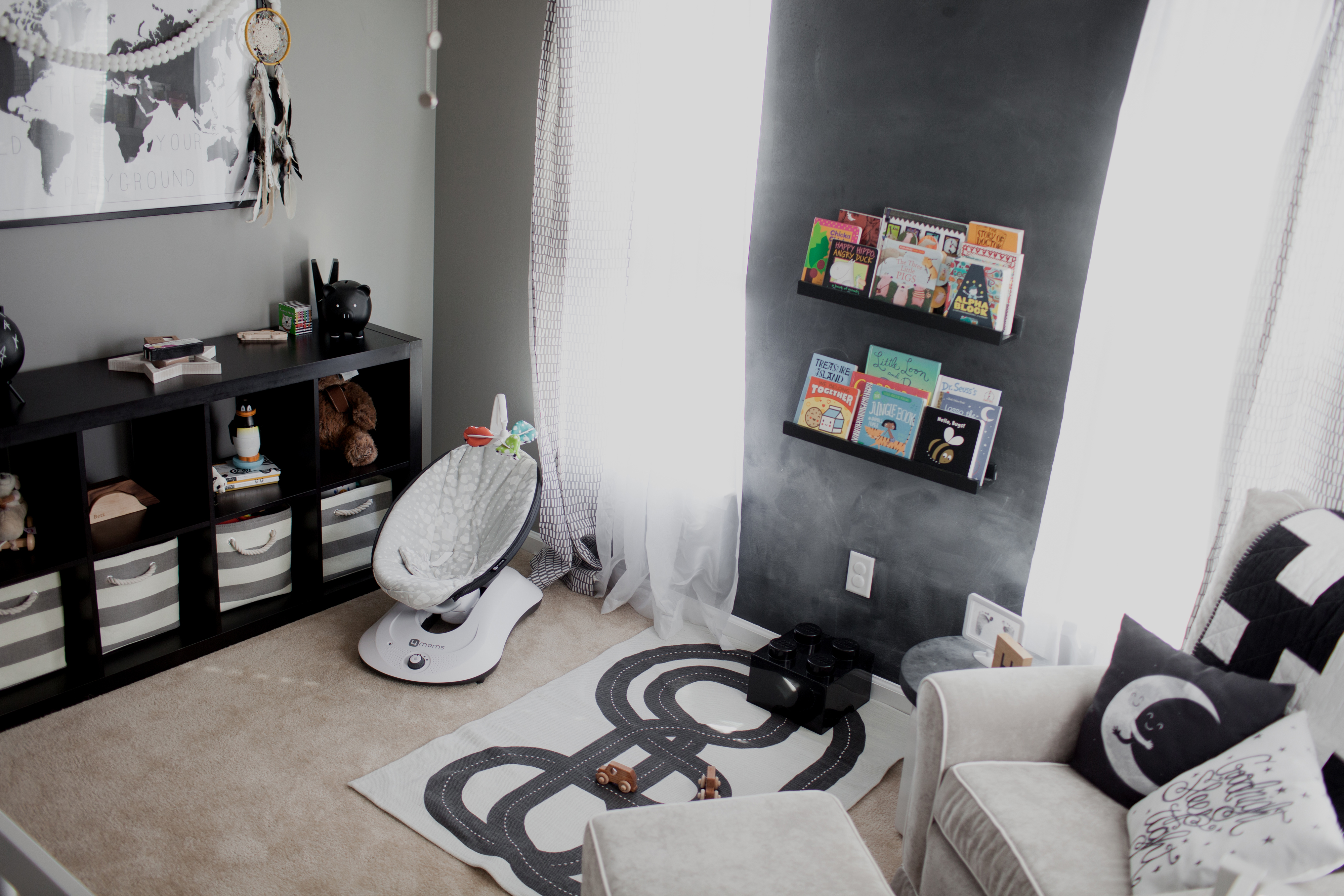 Black and White Nursery - Project Nursery