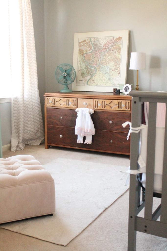 Soft Gray Nursery with Vintage Decor - Project Nursery