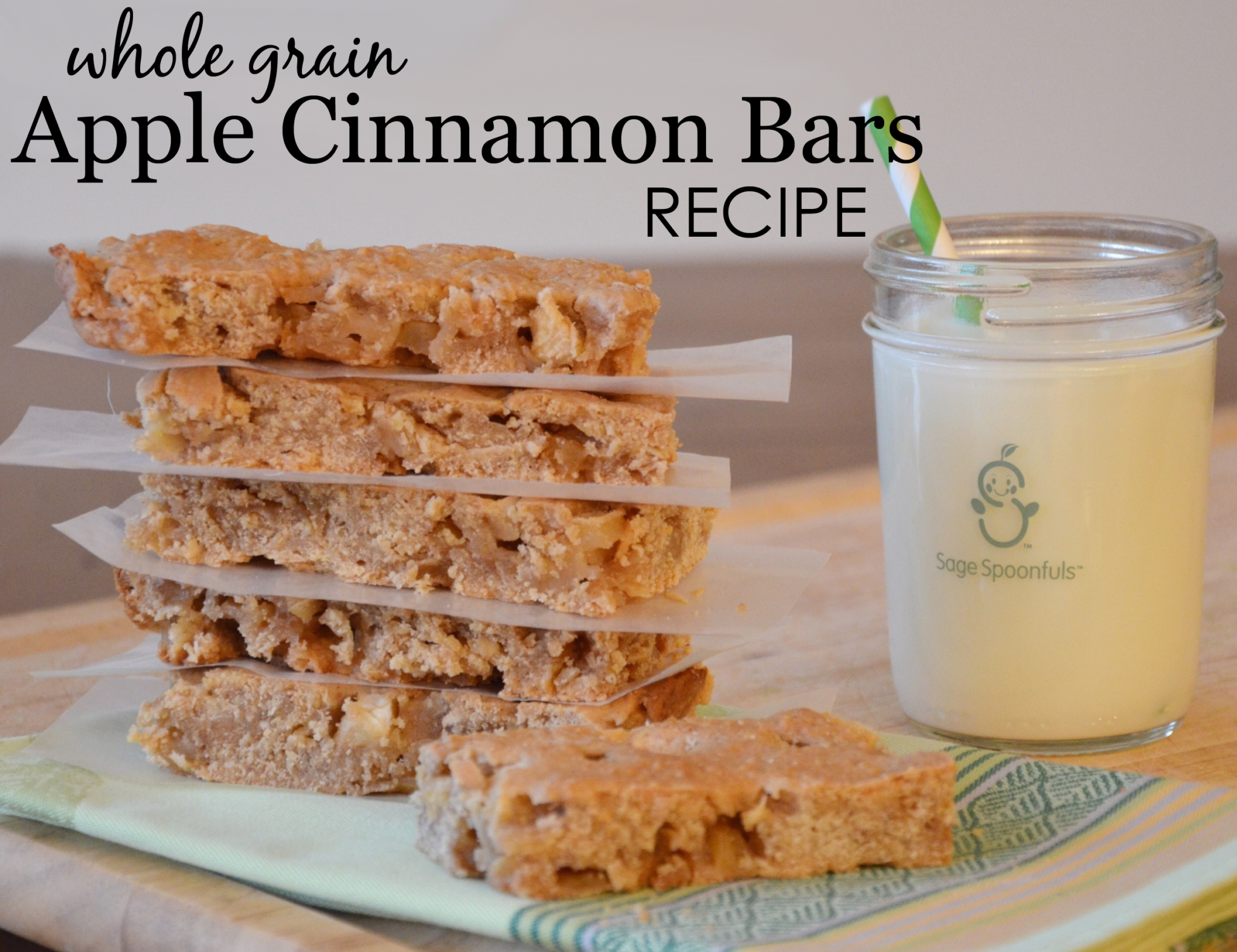 Apple Cinnamon Bars