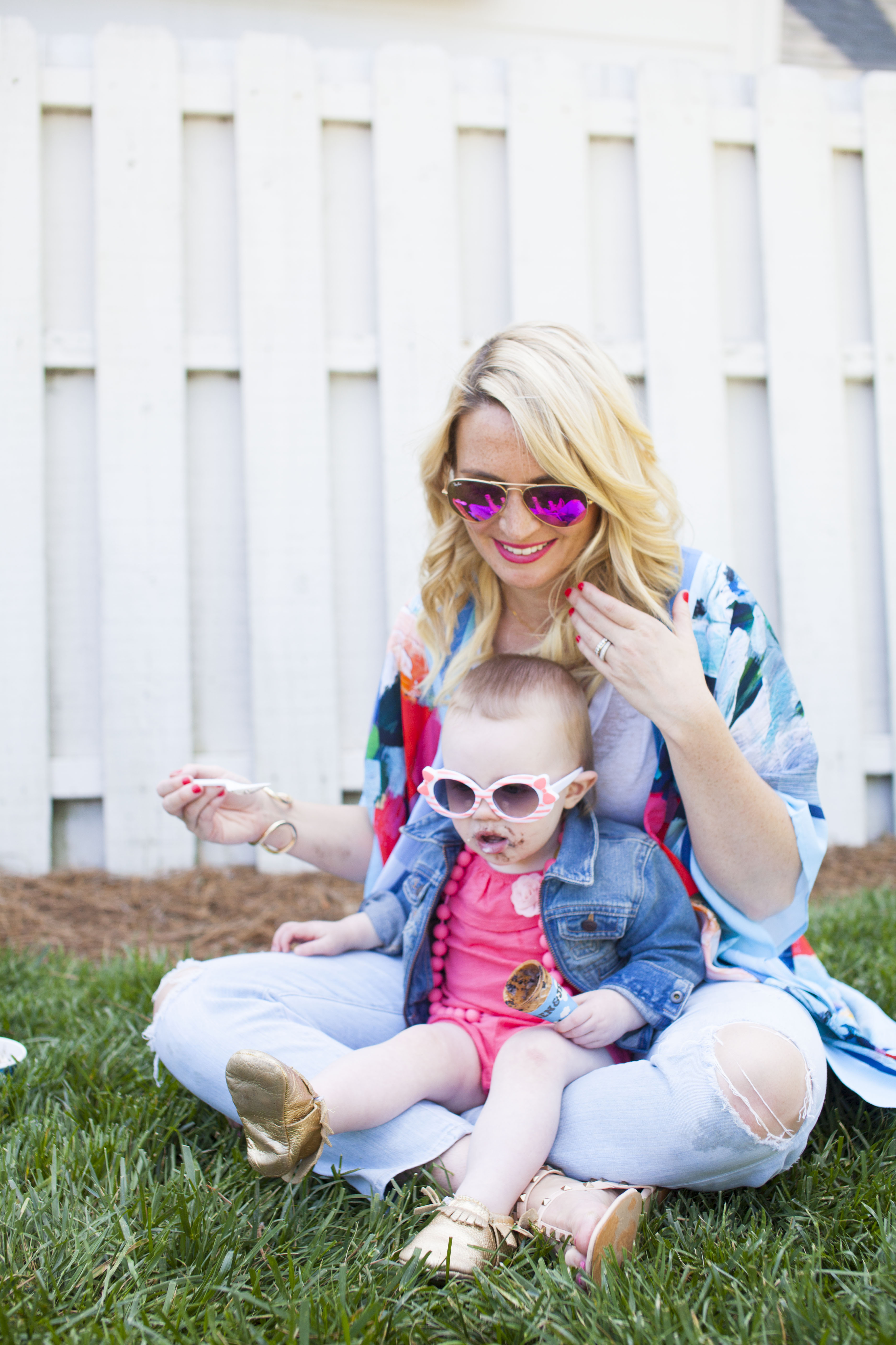 Kate Brennan and Daughter