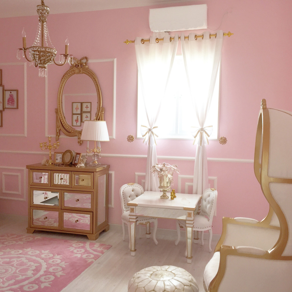 Pink and Gold Nursery - Project Nursery