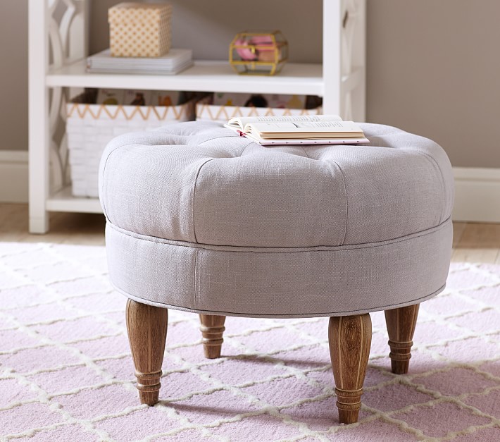 Tufted Ottoman from Pottery Barn Kids