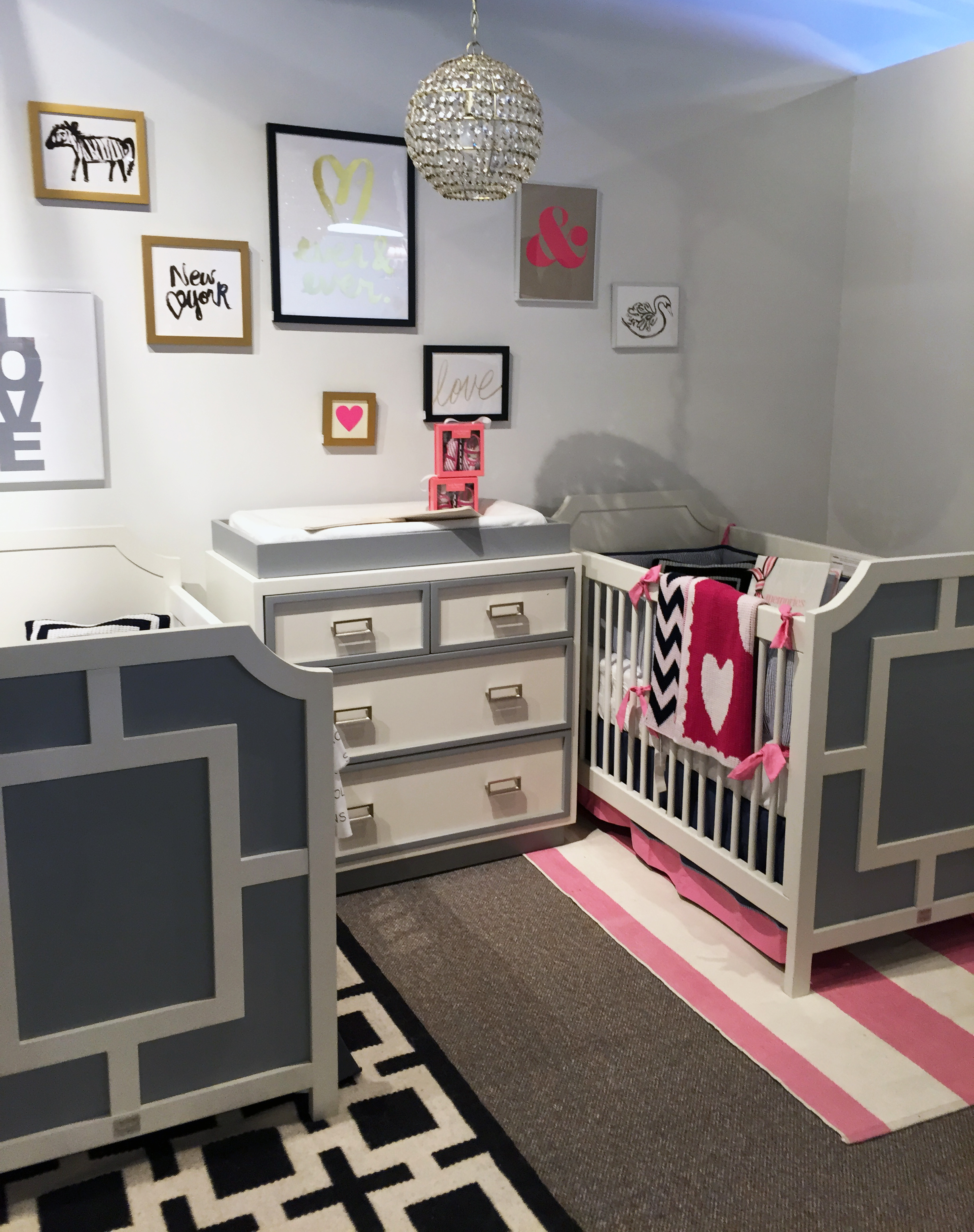 Twin Nursery Design at Bellini