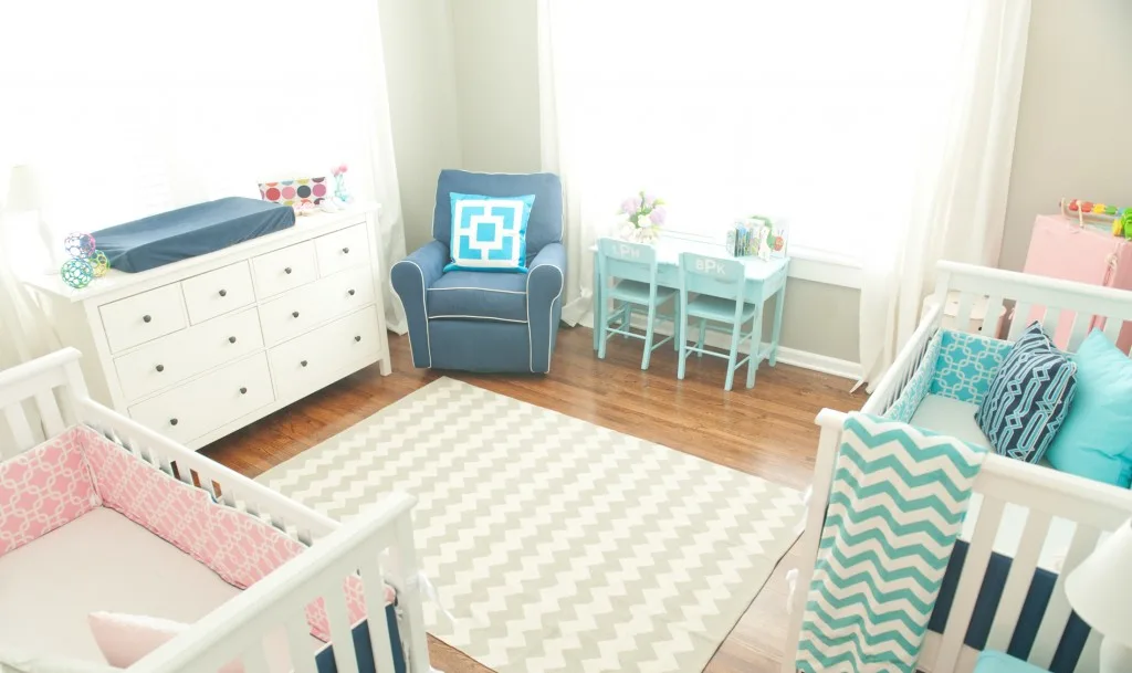 Boy/Girl Twins Nursery - Project Nursery