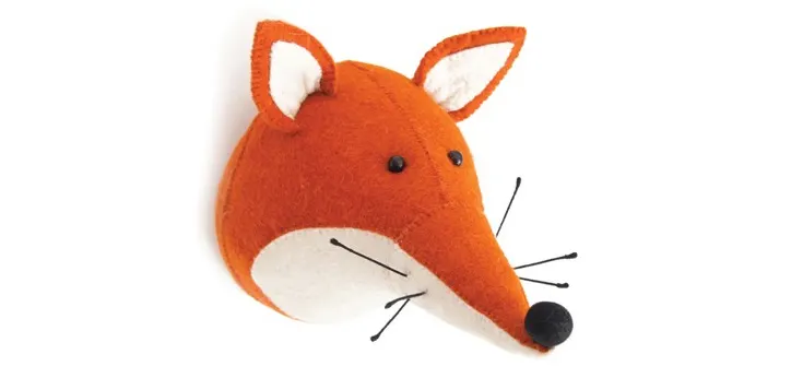 Fox Head Wall Decor from Layla Grayce