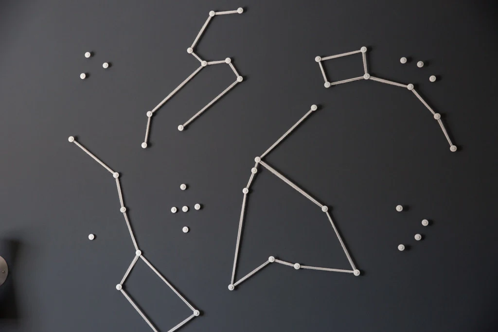 DIY Constellation Wall Art