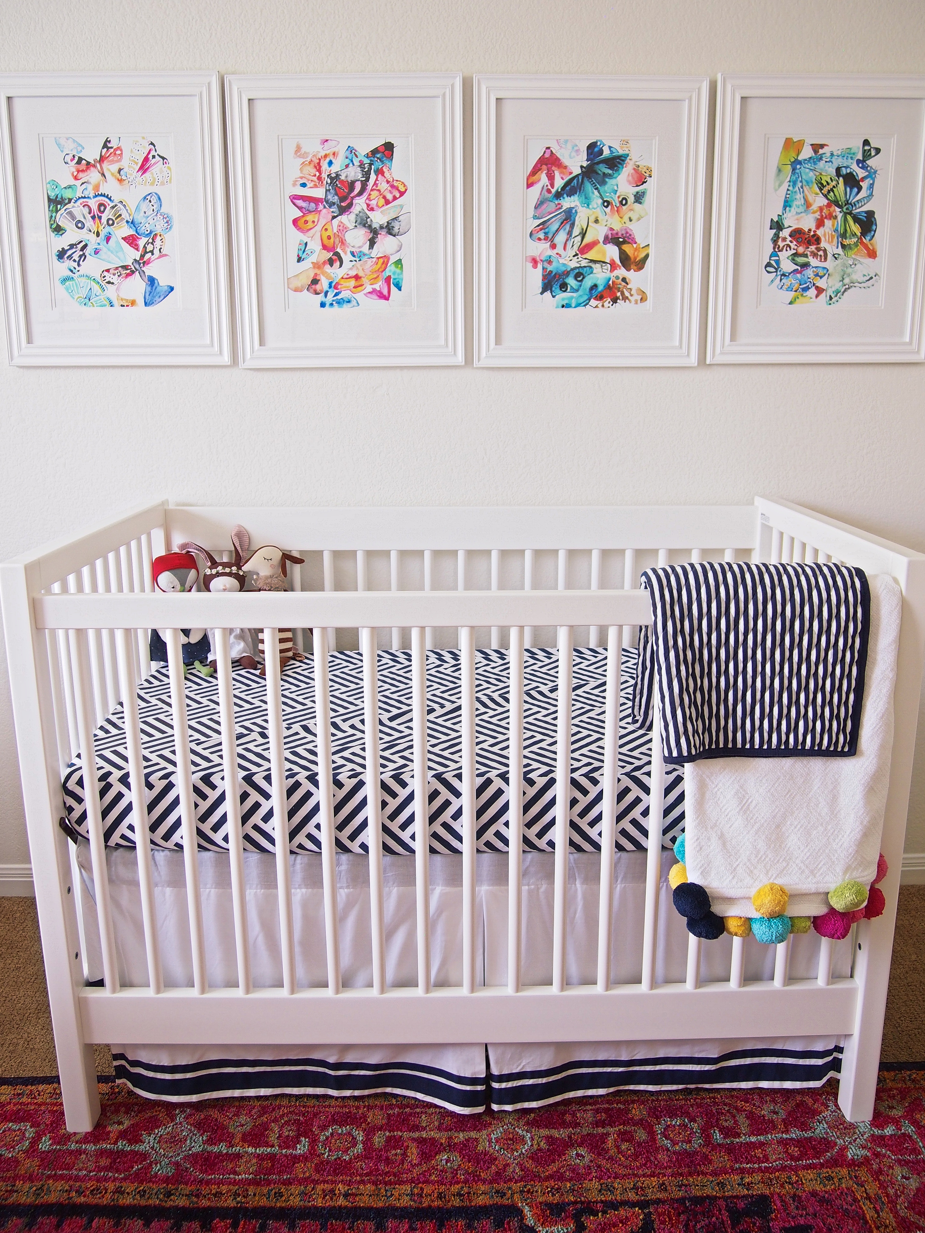 Girly Chinoiserie Nursery -- Sarice Amiee Interiors