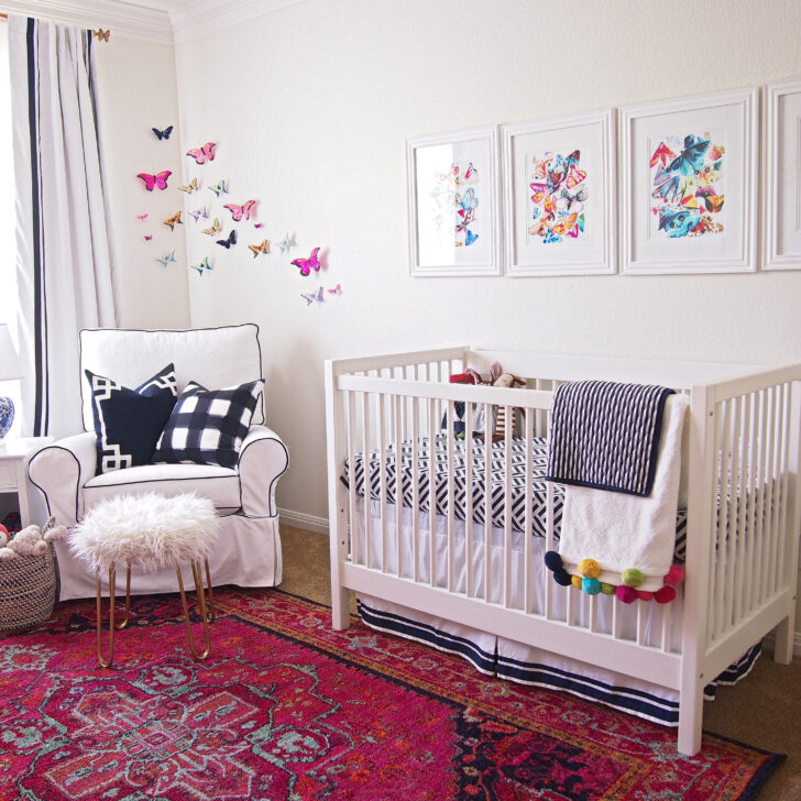 Girly Chinoiserie Nursery