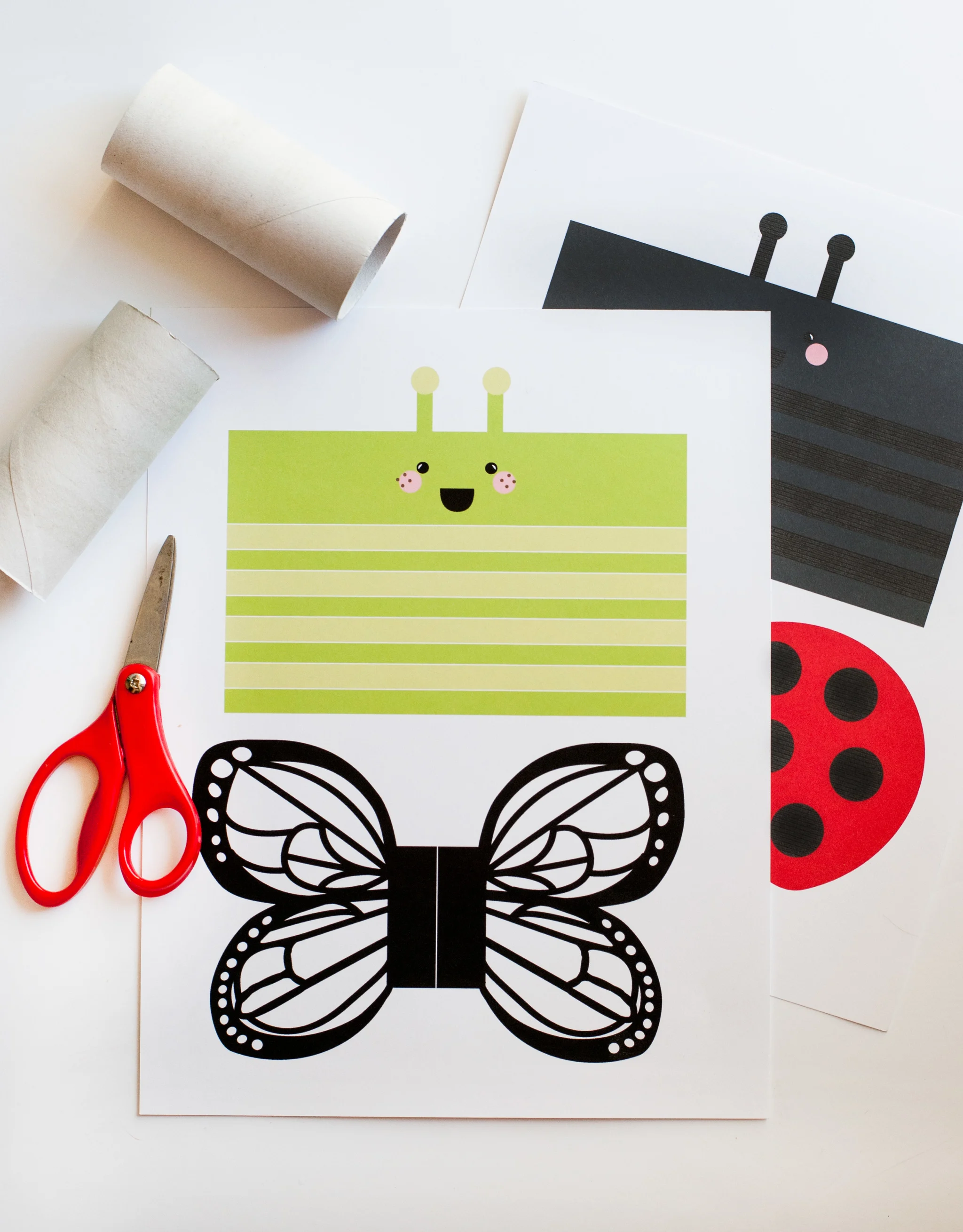 Free Printable Spring Kids Craft Supplies