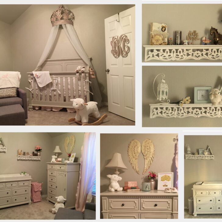 Antique White and Petal Pink Nursery