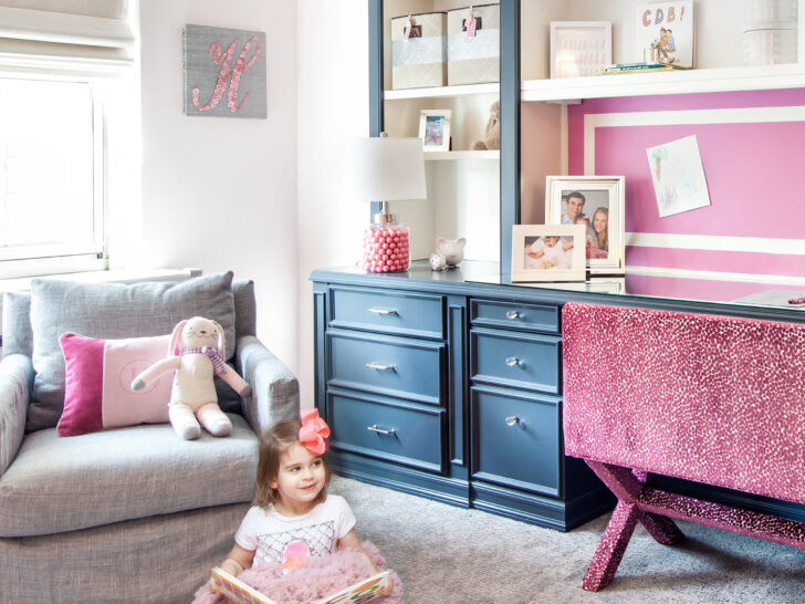 Girly Toddler Room