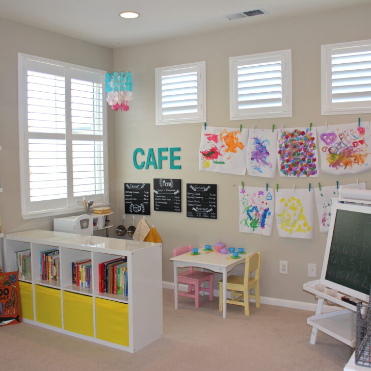 Preschool Inspired Playroom