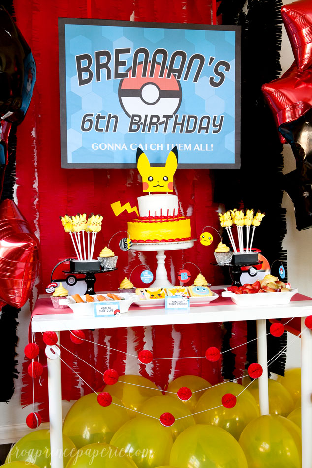 Pokemon Birthday Party