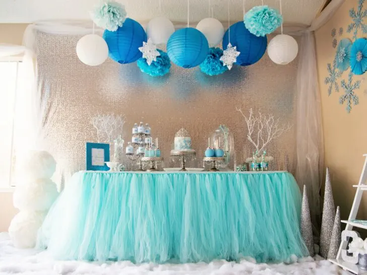 Frozen Wonderland Birthday Party