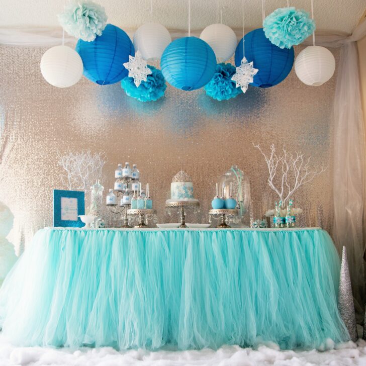 Frozen Wonderland Birthday Party