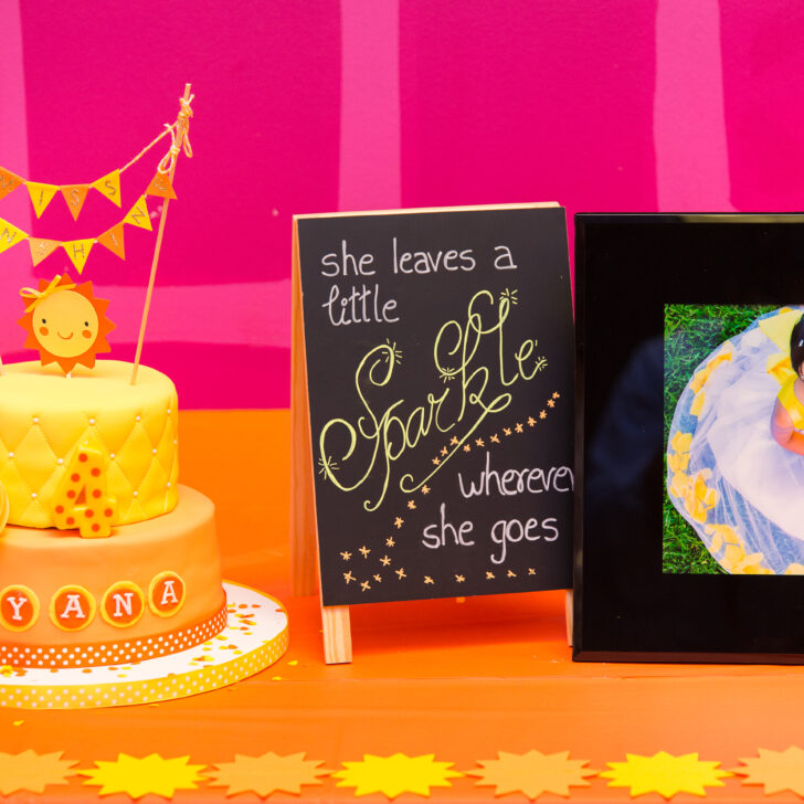 Little Miss Sunshine's 4th Birthday Party