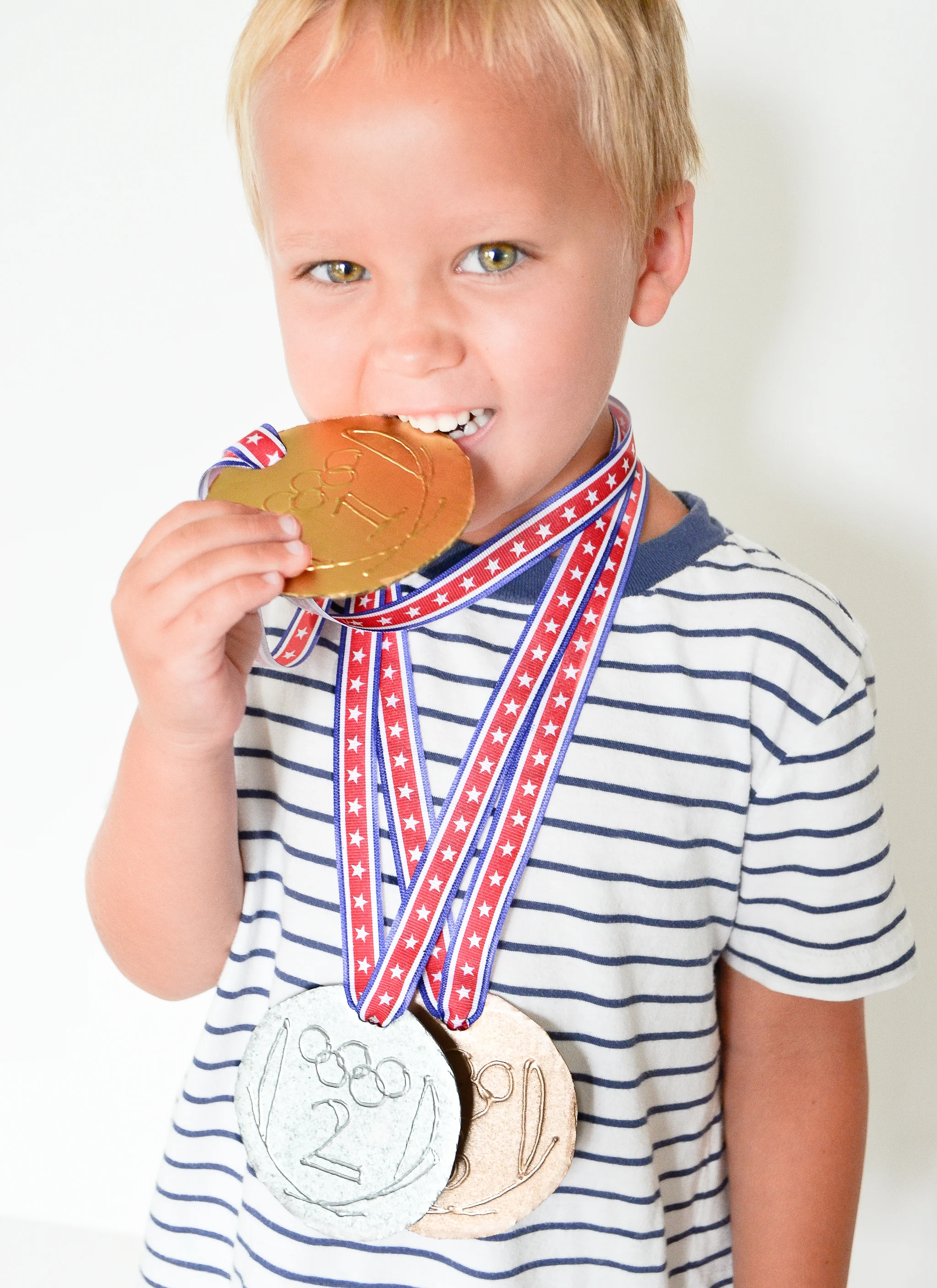 DIY Olympic Medals for Kids