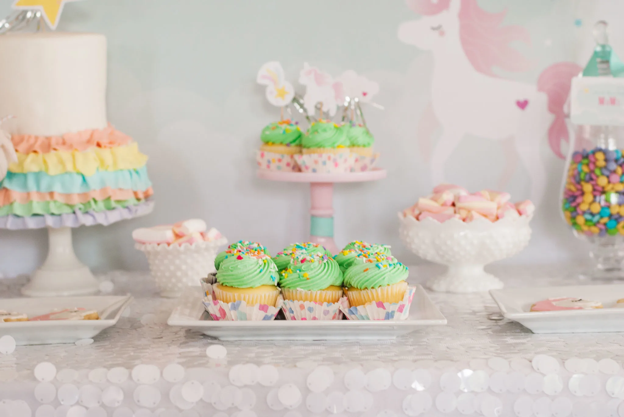 Unicorn Party Dessert Table