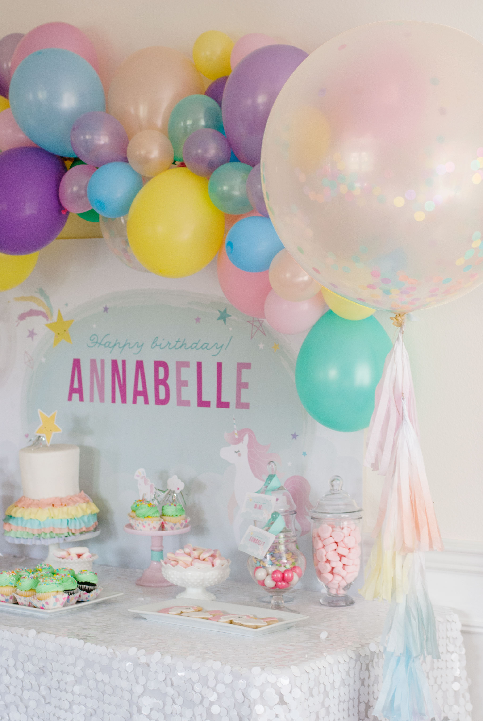 Magical Unicorn Party Decor