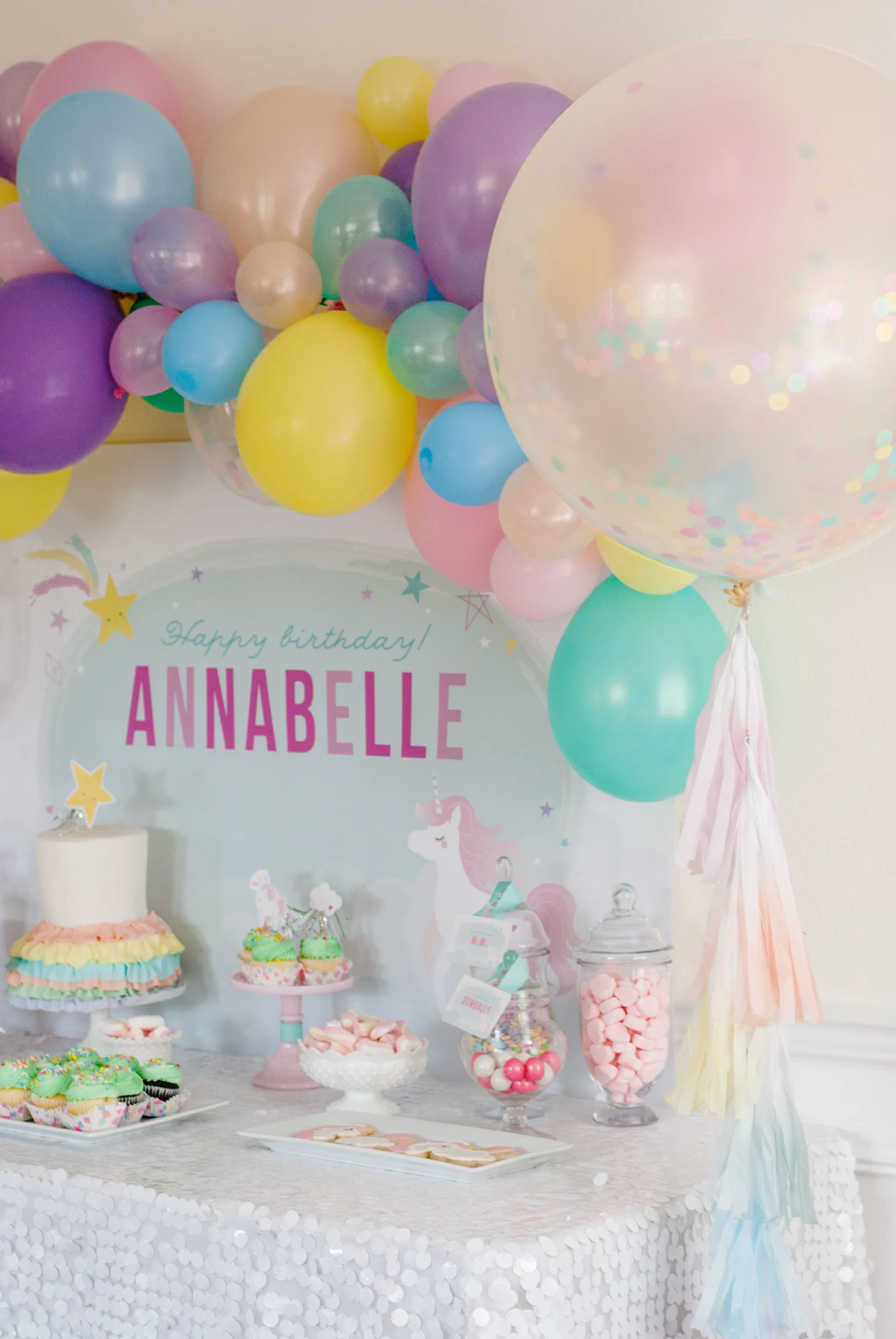 Magical Unicorn Party Decor