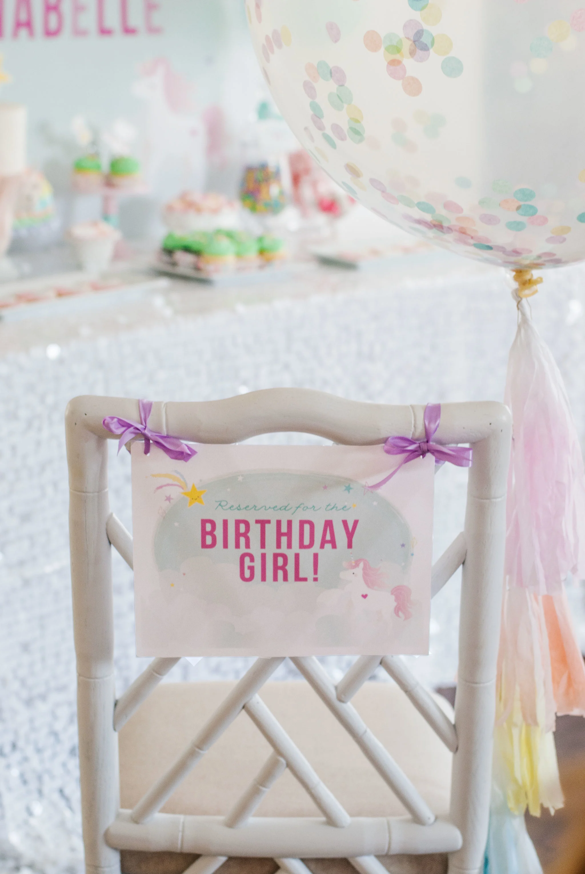 Magical Unicorn Party Decor