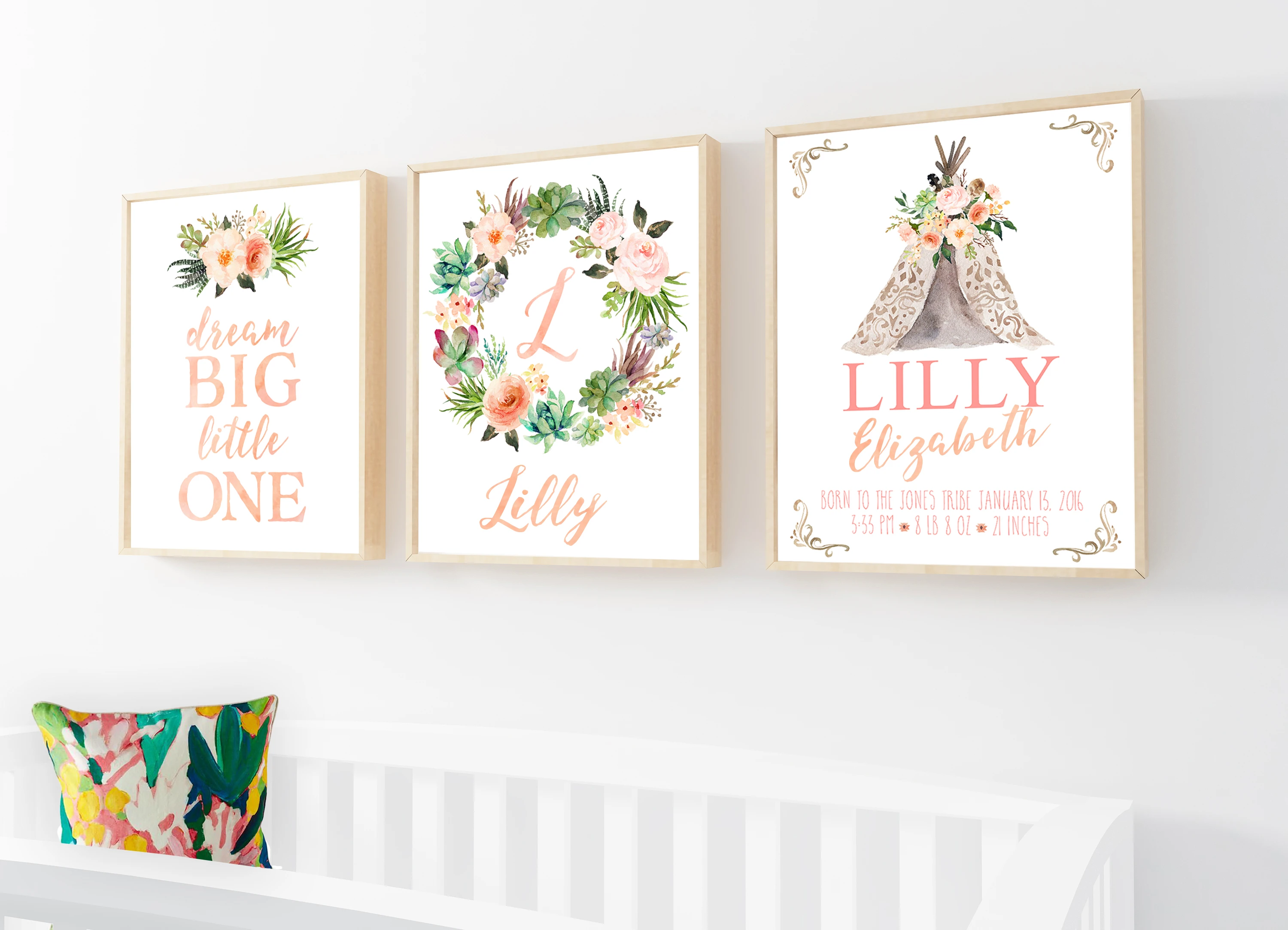 Nursery Artwork from Adoren Studio