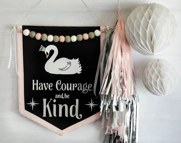 Swan Birthday Party Decor - Project Nursery