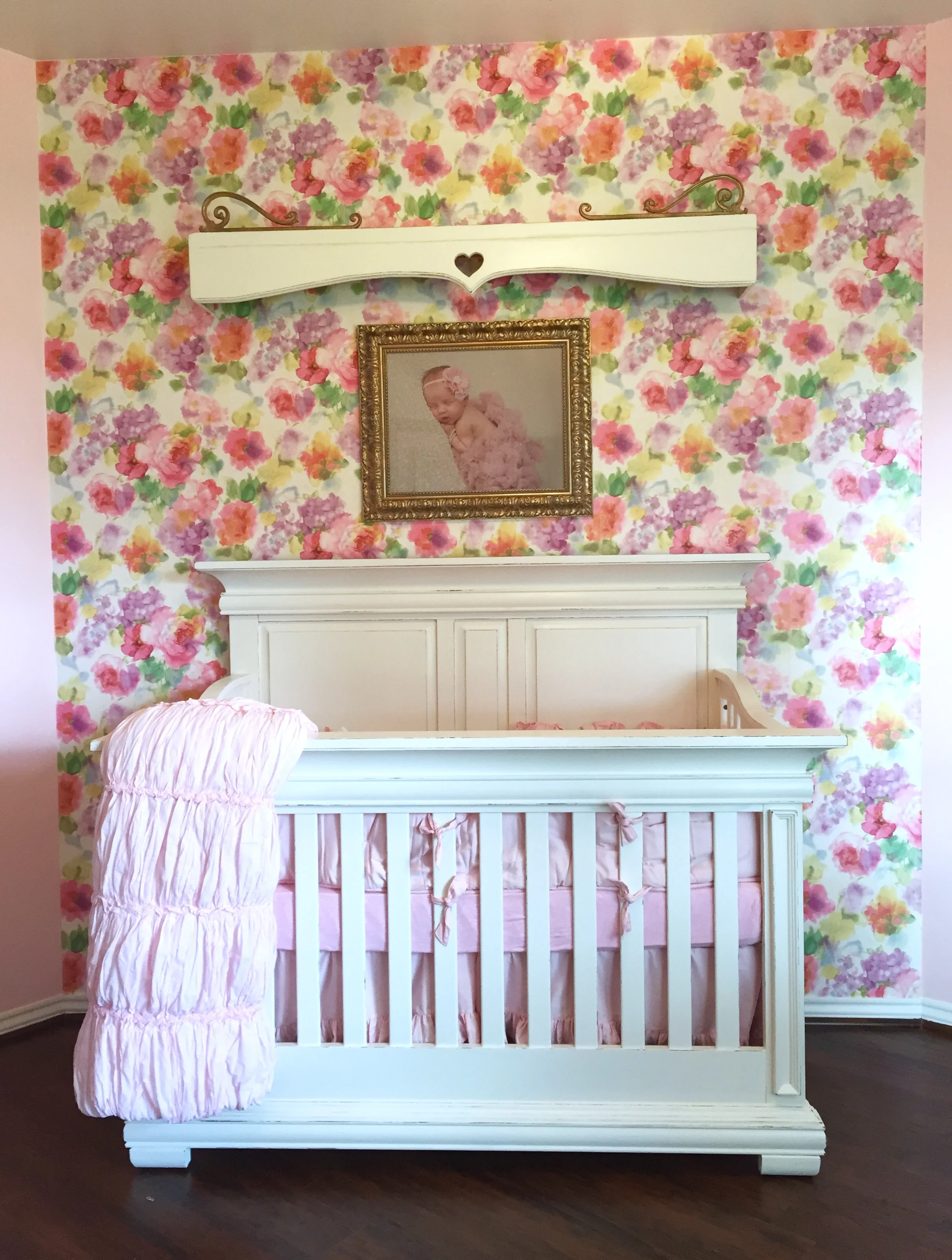 Chic Floral Nursery