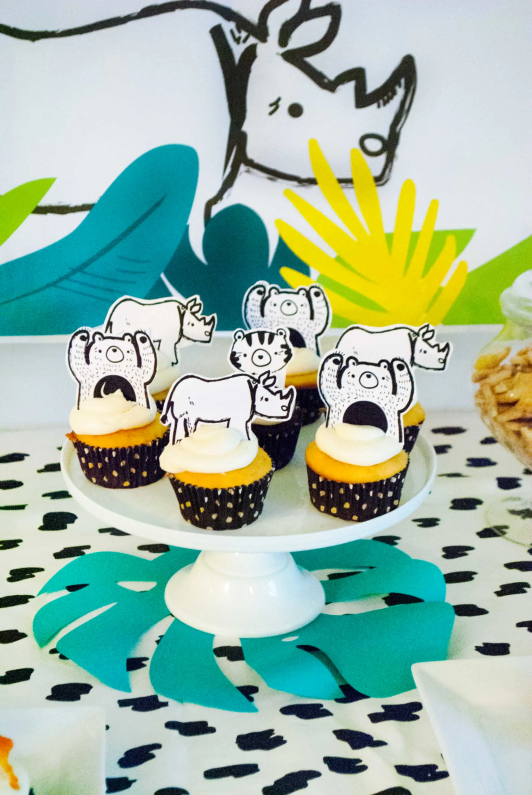 Wild Animal Birthday Party Decor