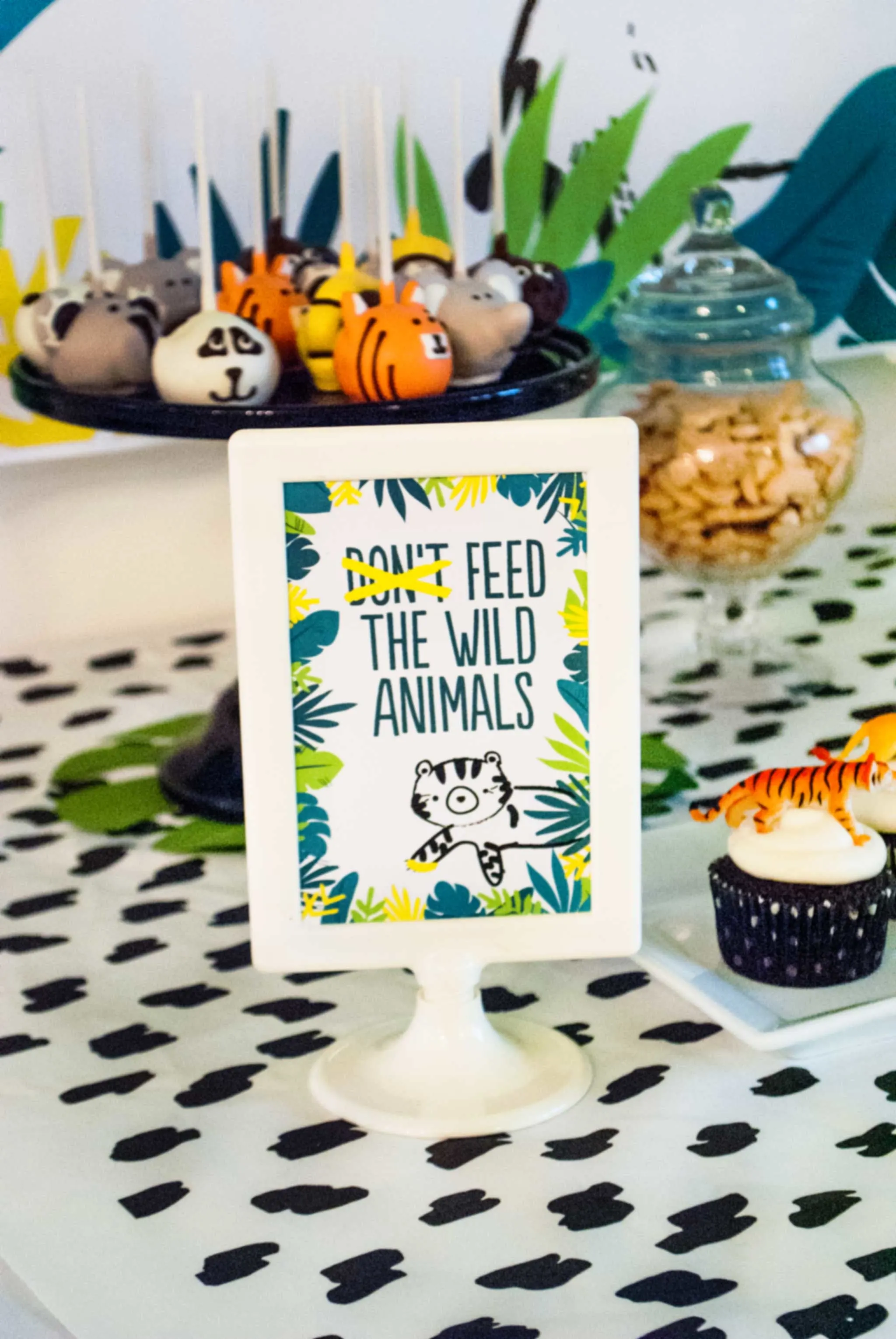 Wild Animal Birthday Party Decor