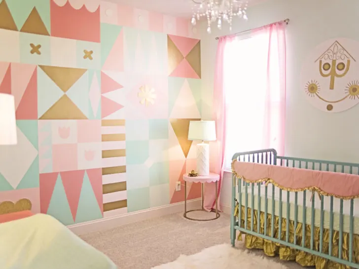 It's A Small World DIY Nursery