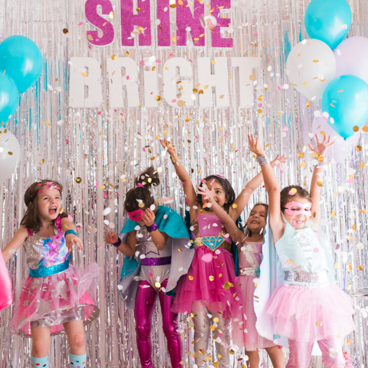 Super Sparkle Superhero Party