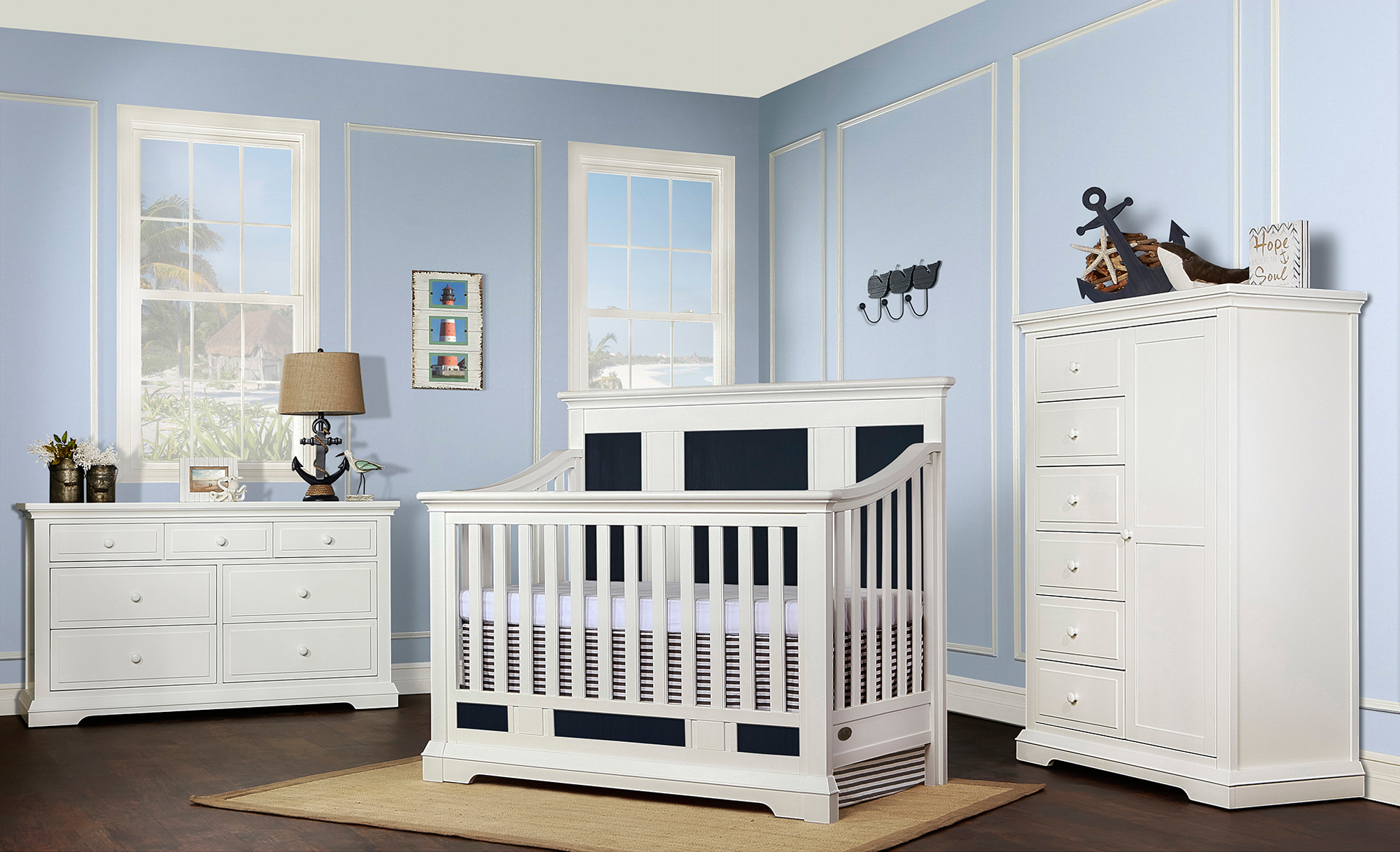 Parker Nursery Furniture Collection from évolur