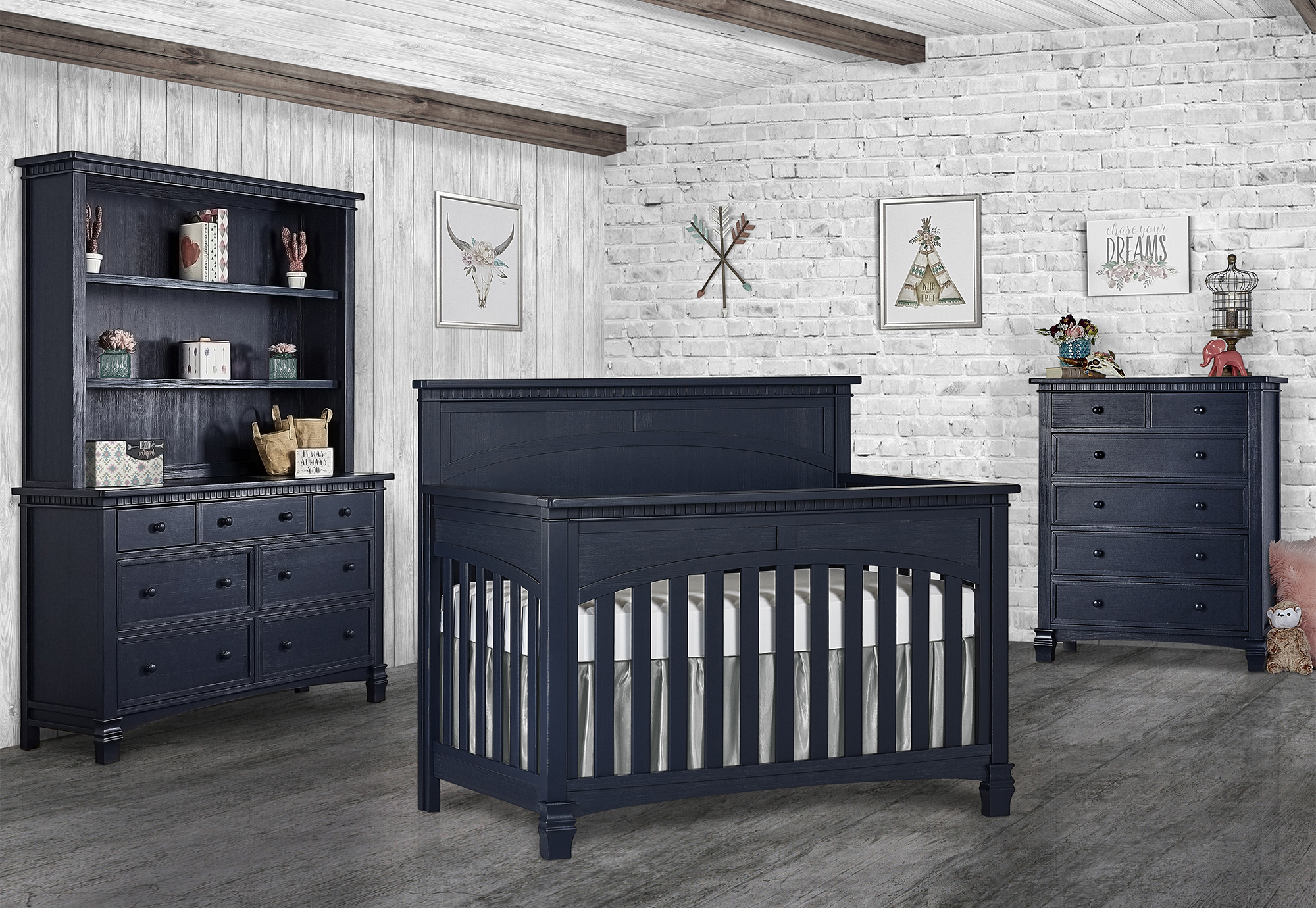 Santa Fe Nursery Furniture Collection from évolur