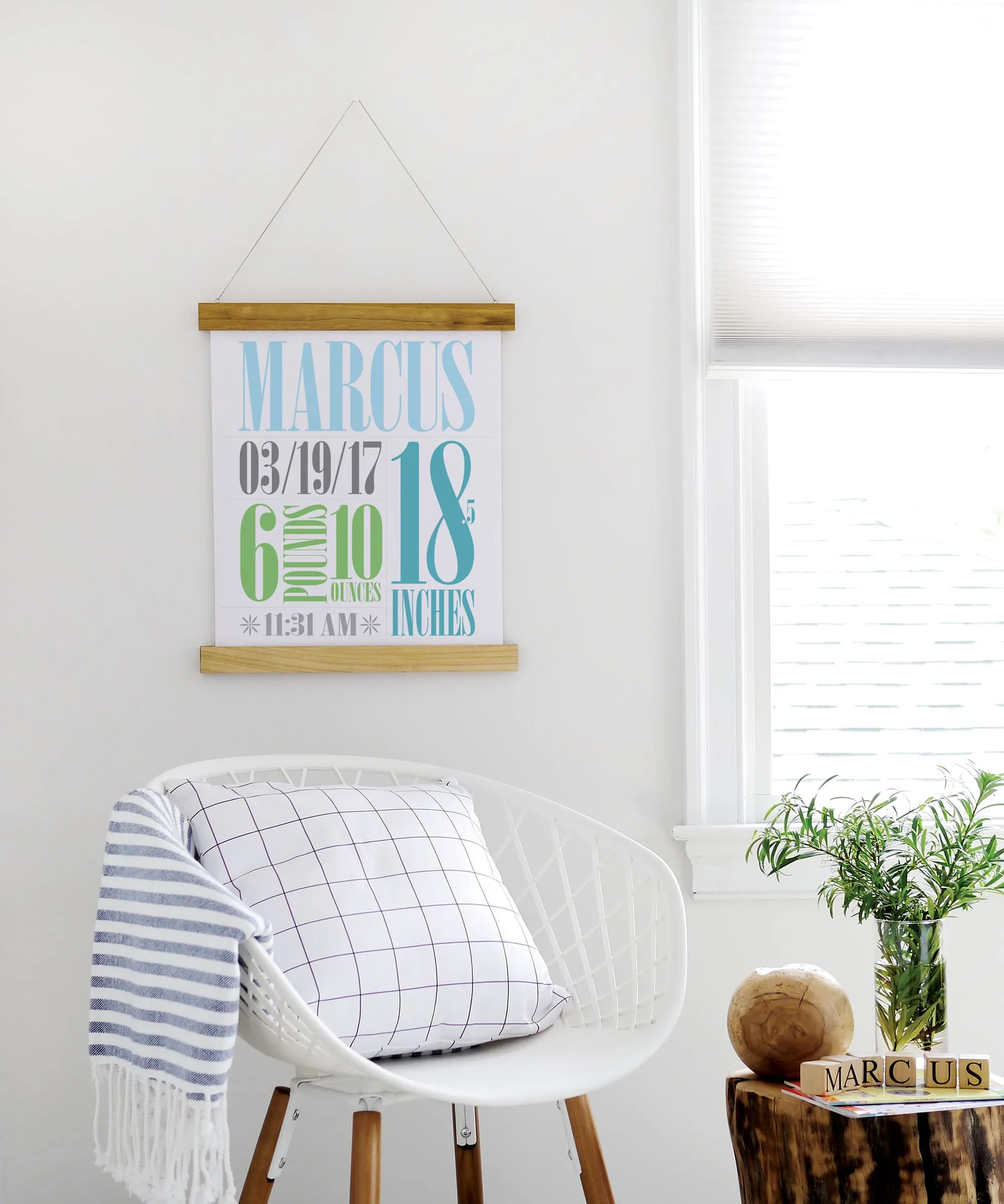 DIY Poster Hanger Tutorial 