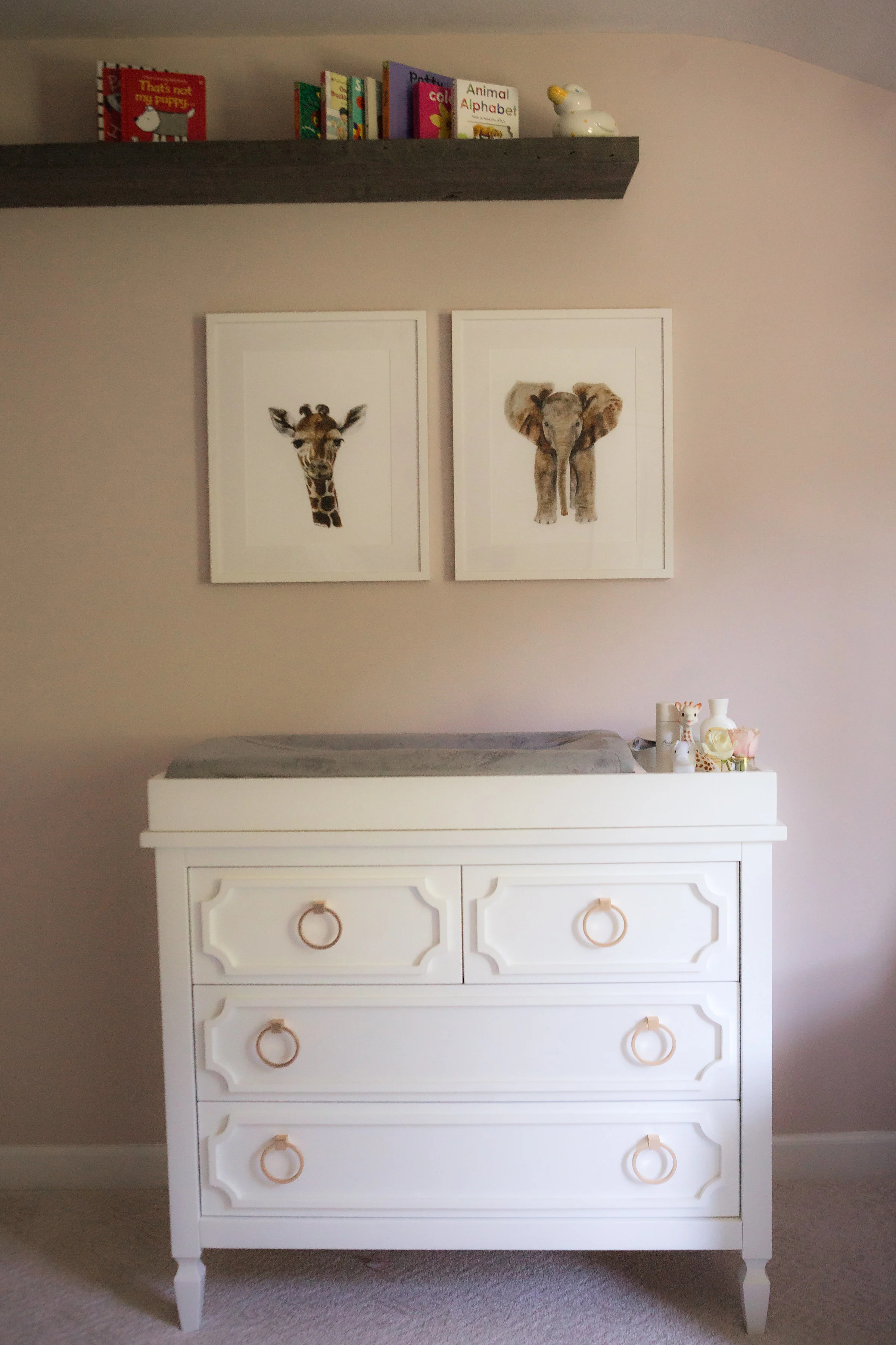 Jenni Pulos Pink and White Nursery 