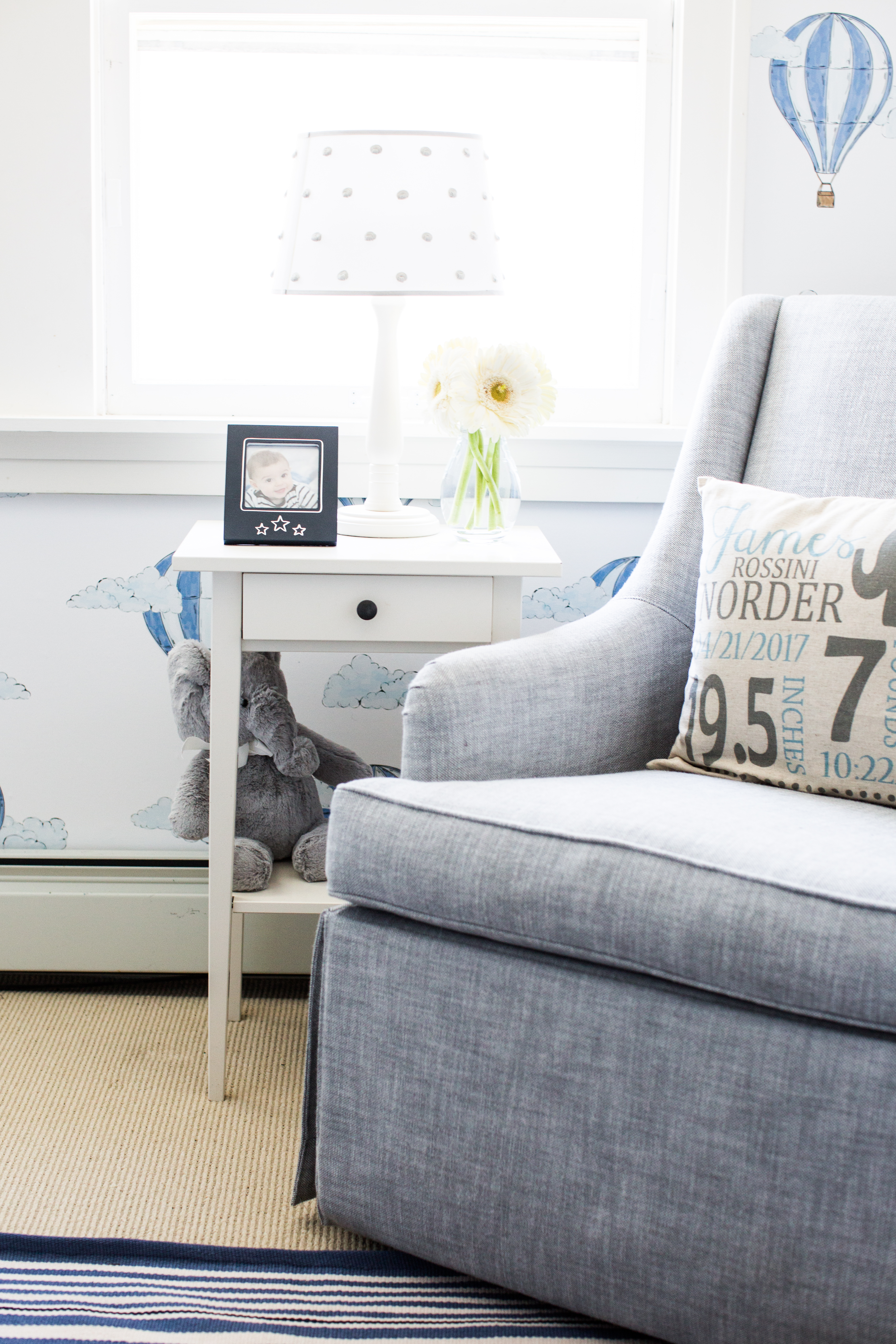 Up Up and Away: A Baby Boy’s Nursery | Bria Hammel Interiors