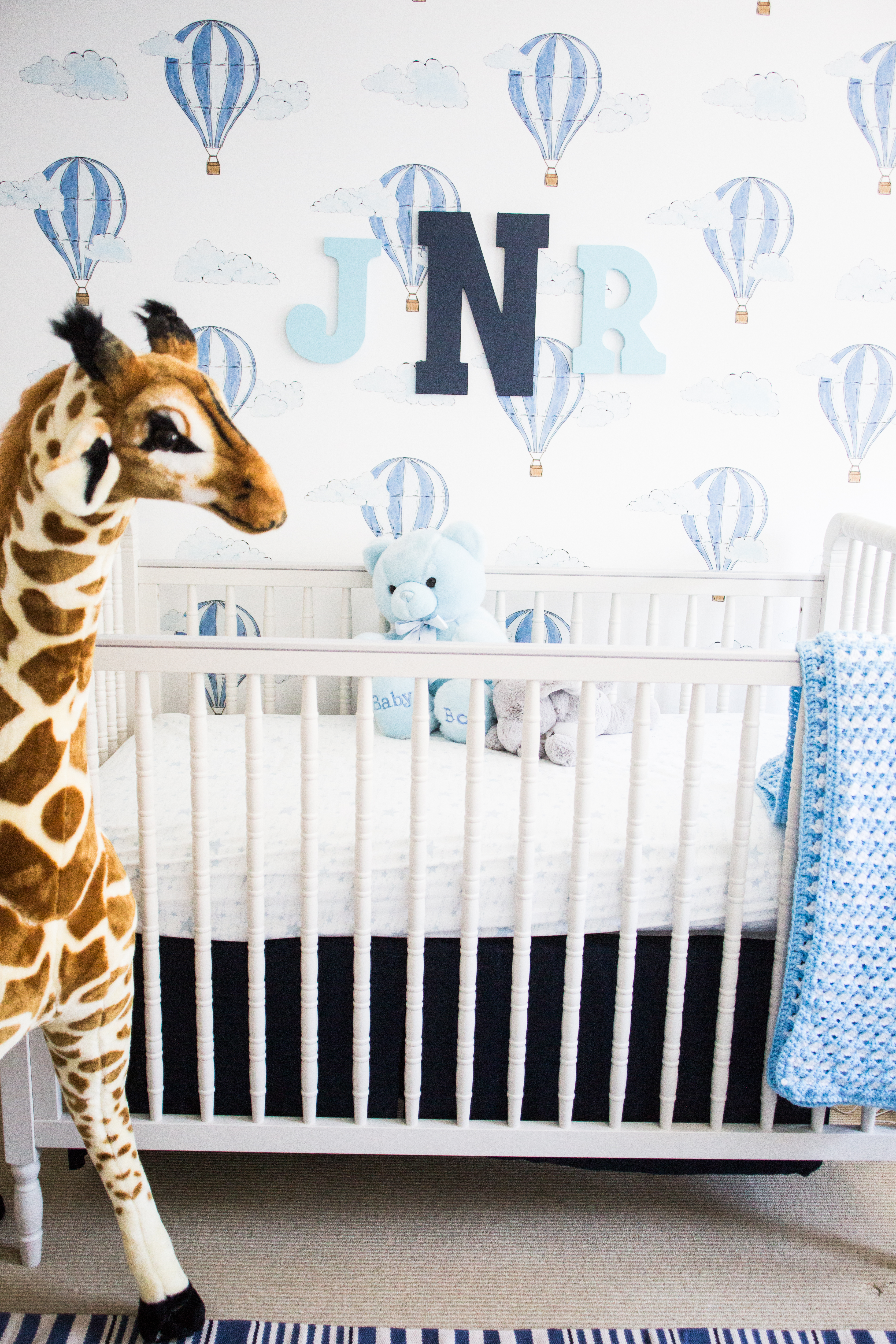 Up Up and Away: A Baby Boy’s Nursery | Bria Hammel Interiors